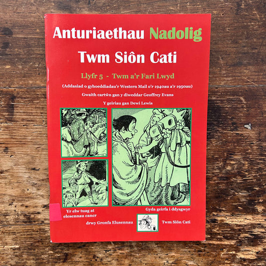 Anturiaethau NADOLIG Twm Sion Cati: Llyfr 5 - Twm a'r Fari Lwyd - Dewi Lewis (Preloved)