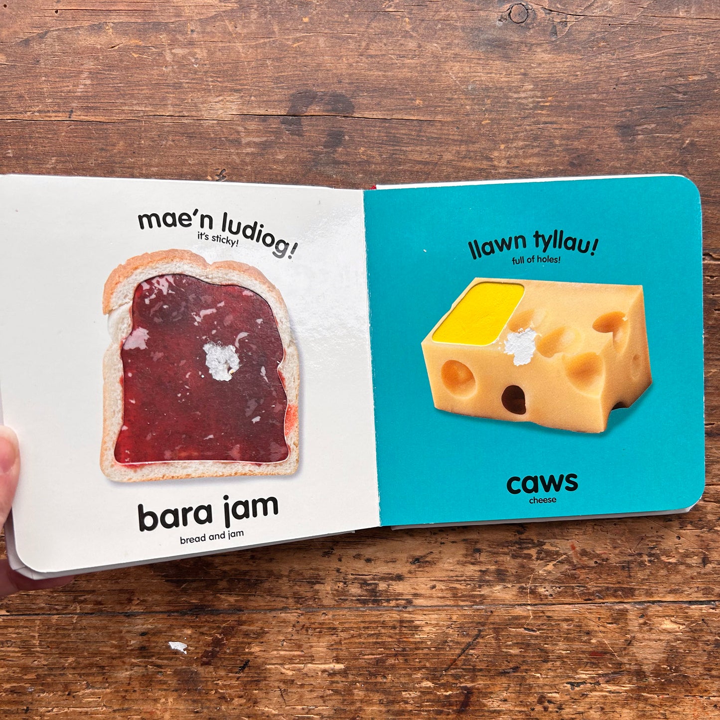 Babi Cyffwrdd a Theimlo - Amser Bwyd / Baby Touch and Feel: Mealtime (Preloved)