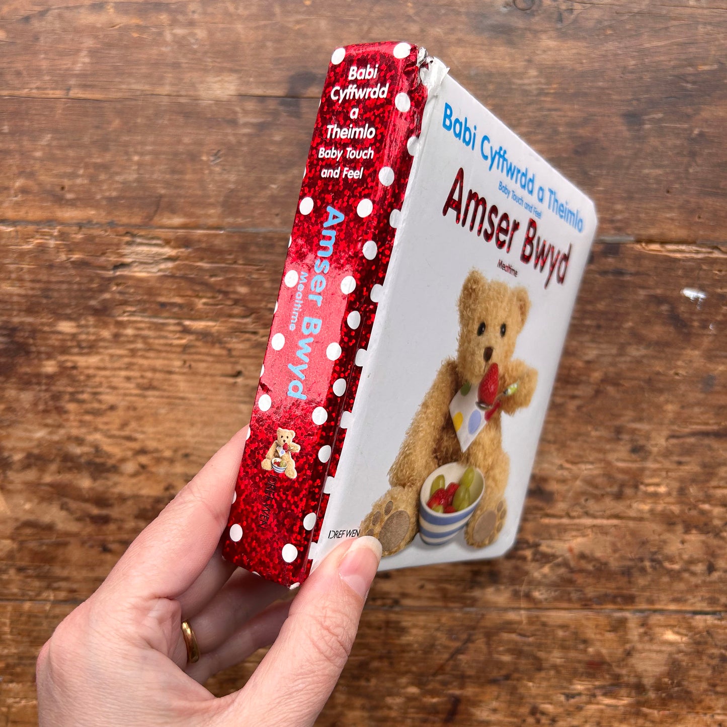 Babi Cyffwrdd a Theimlo - Amser Bwyd / Baby Touch and Feel: Mealtime (Preloved)