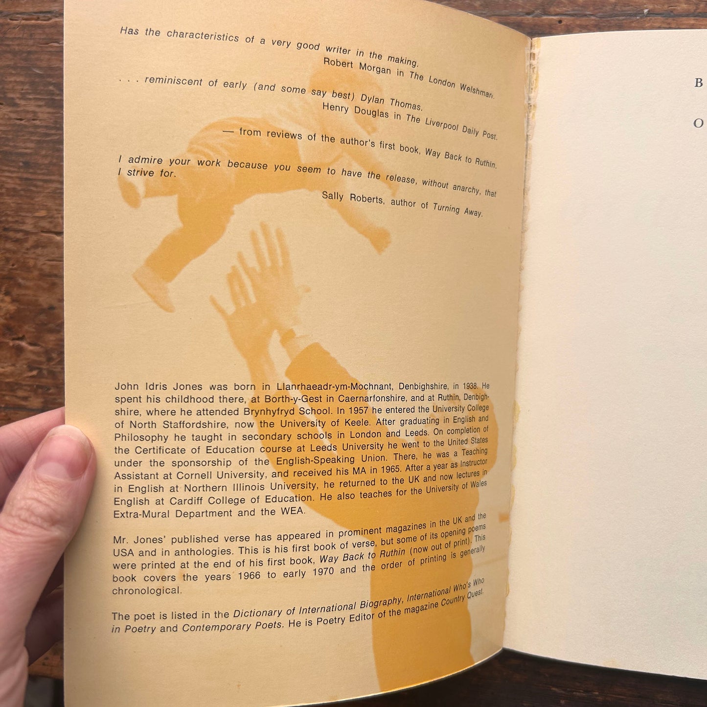 Barry Island and other Poems - John Idris Jones - 1970 (Preloved)