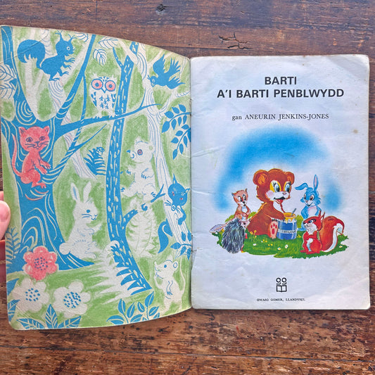 Barti a'i Barti Penblwydd - Cyfres y Frân Wen (Preloved)