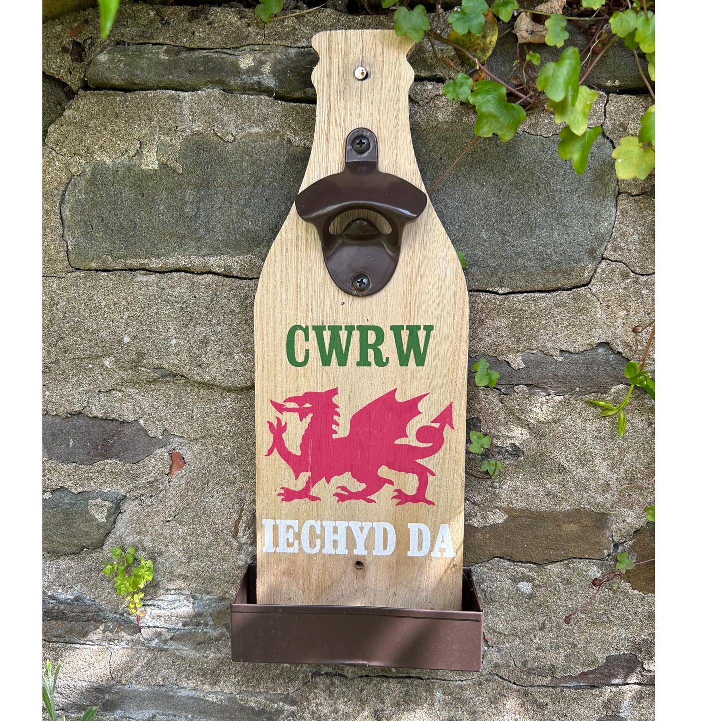 Agorwr Potel - Cwrw /Cwrw - Hwyl Cymru / Iechyd Da