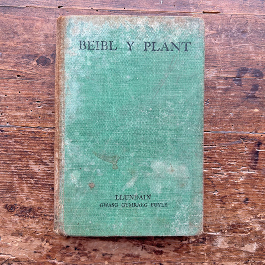 Beibl Y Plant - Welsh Children's Bible - 1929 (Preloved)