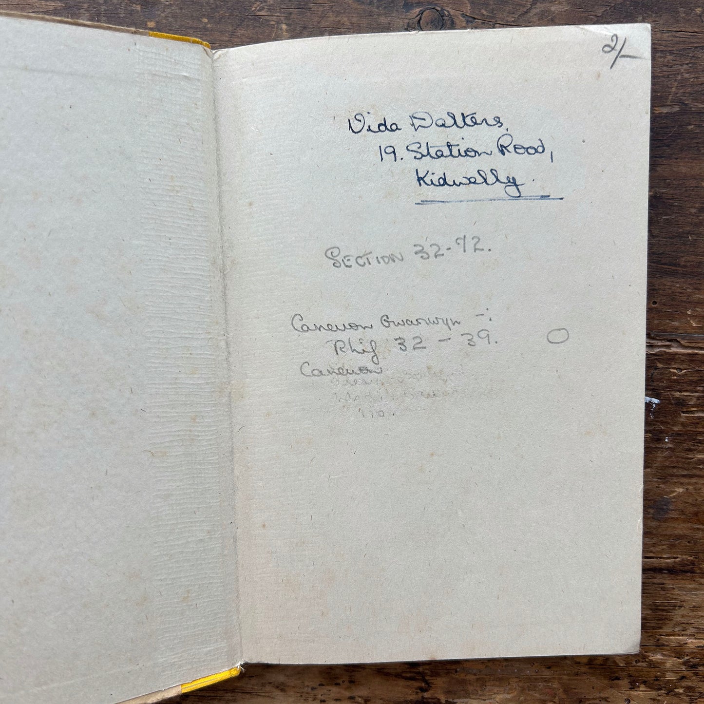 Beirdd Ein Canrif - Llyfr I - Welsh Poetry - 1941 (Preloved)