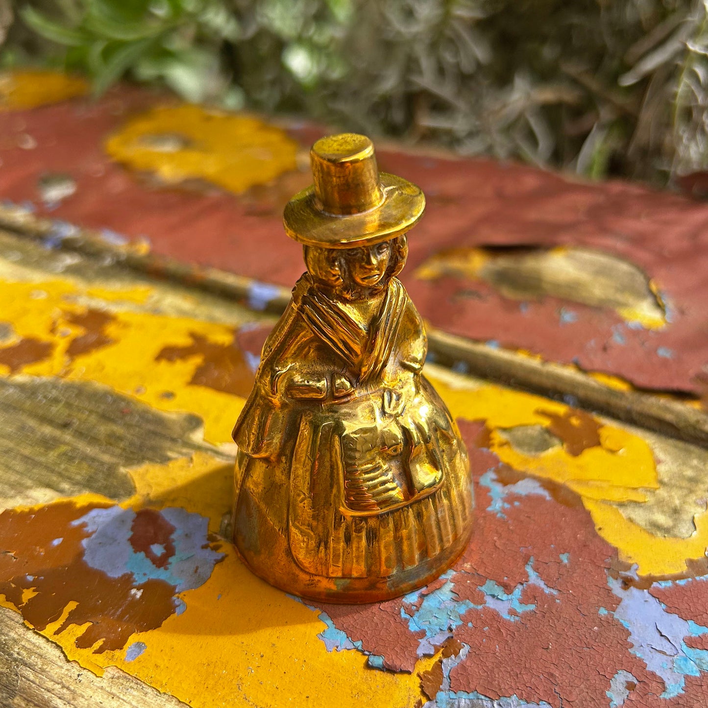 Bell - Vintage Brass - Welsh Lady / Jenny Jones (Preloved)