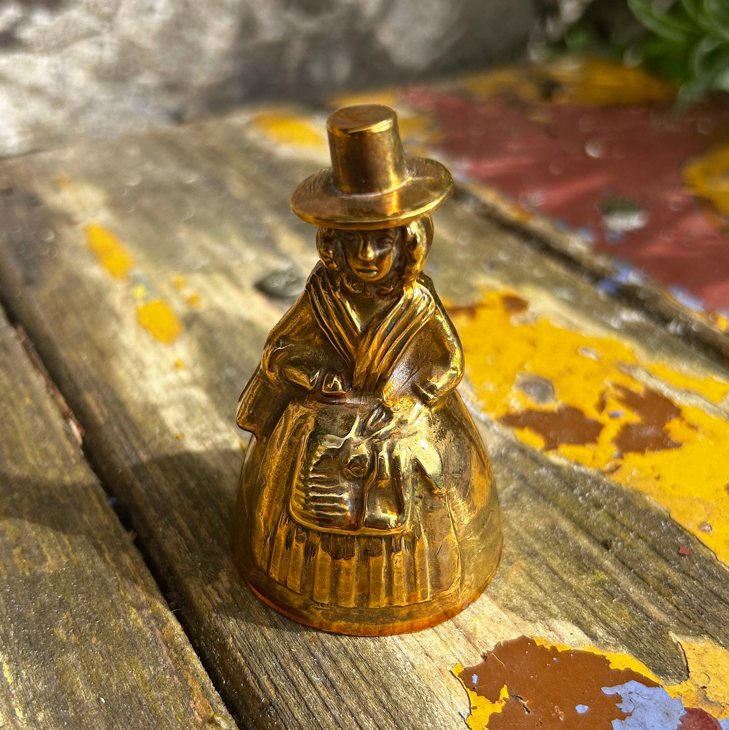 Bell - Vintage Brass - Welsh Lady / Jenny Jones (Preloved)