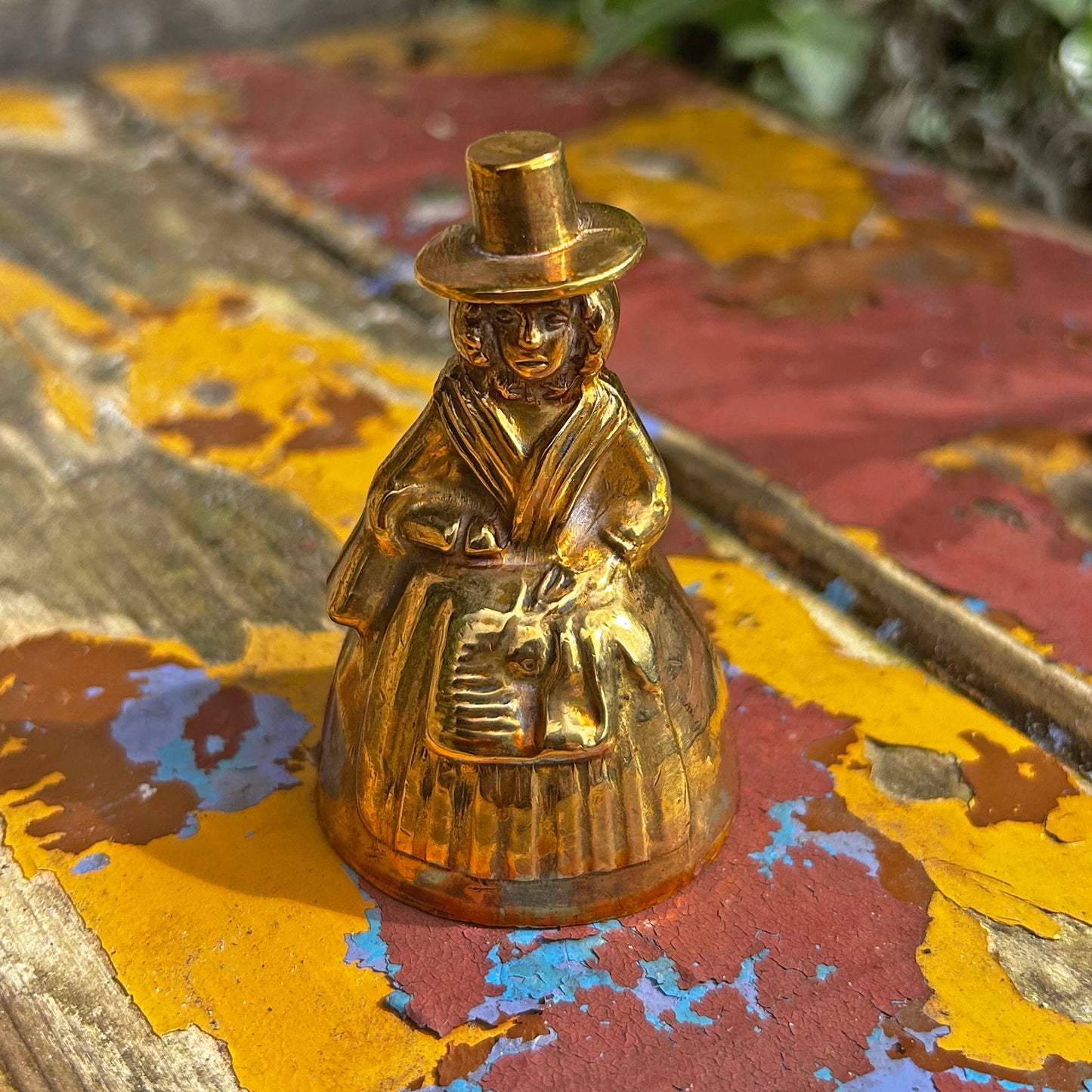 Bell - Vintage Brass - Welsh Lady / Jenny Jones (Preloved)