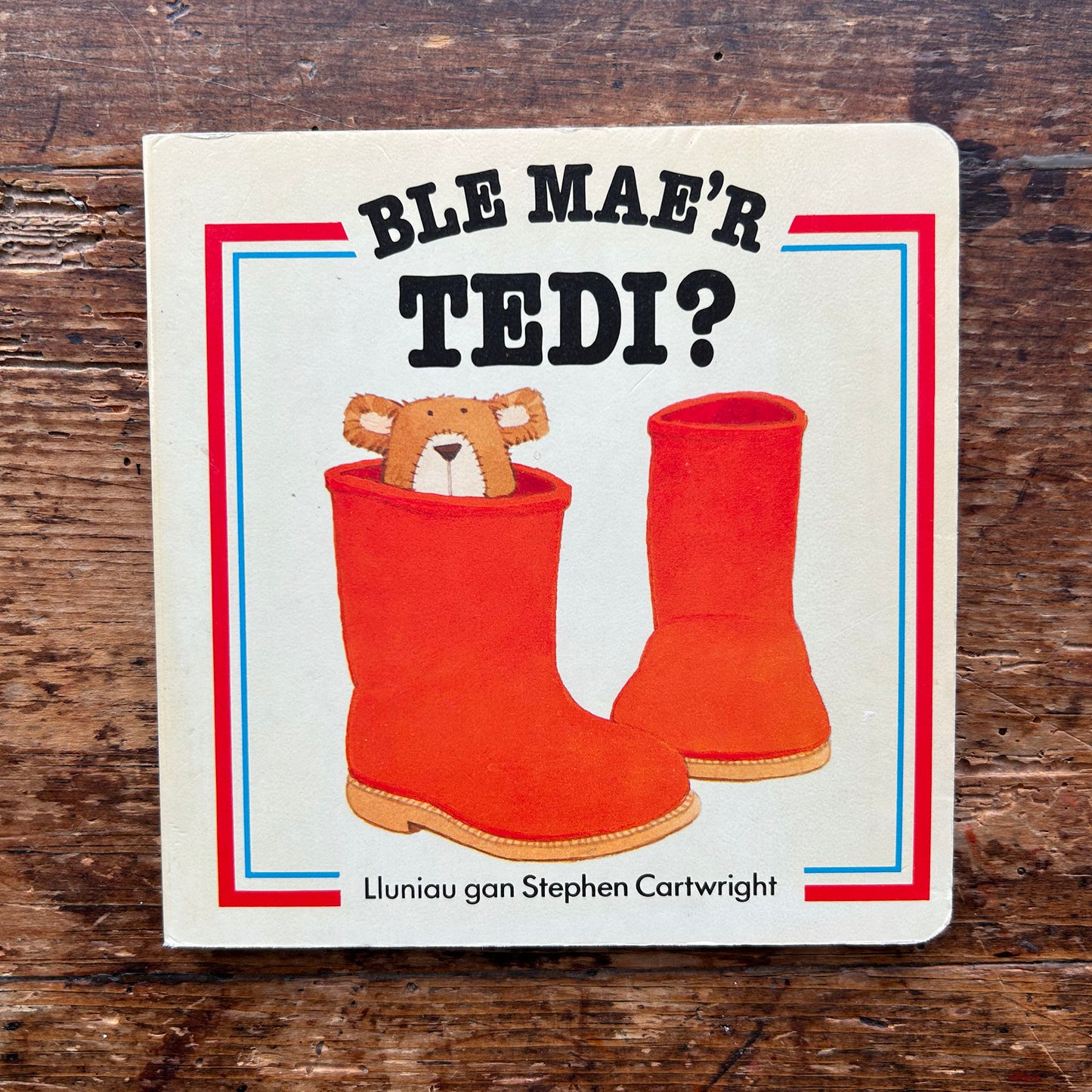 Ble Mae'r Tedi? Stephen Cartwright 1985 (Preloved)