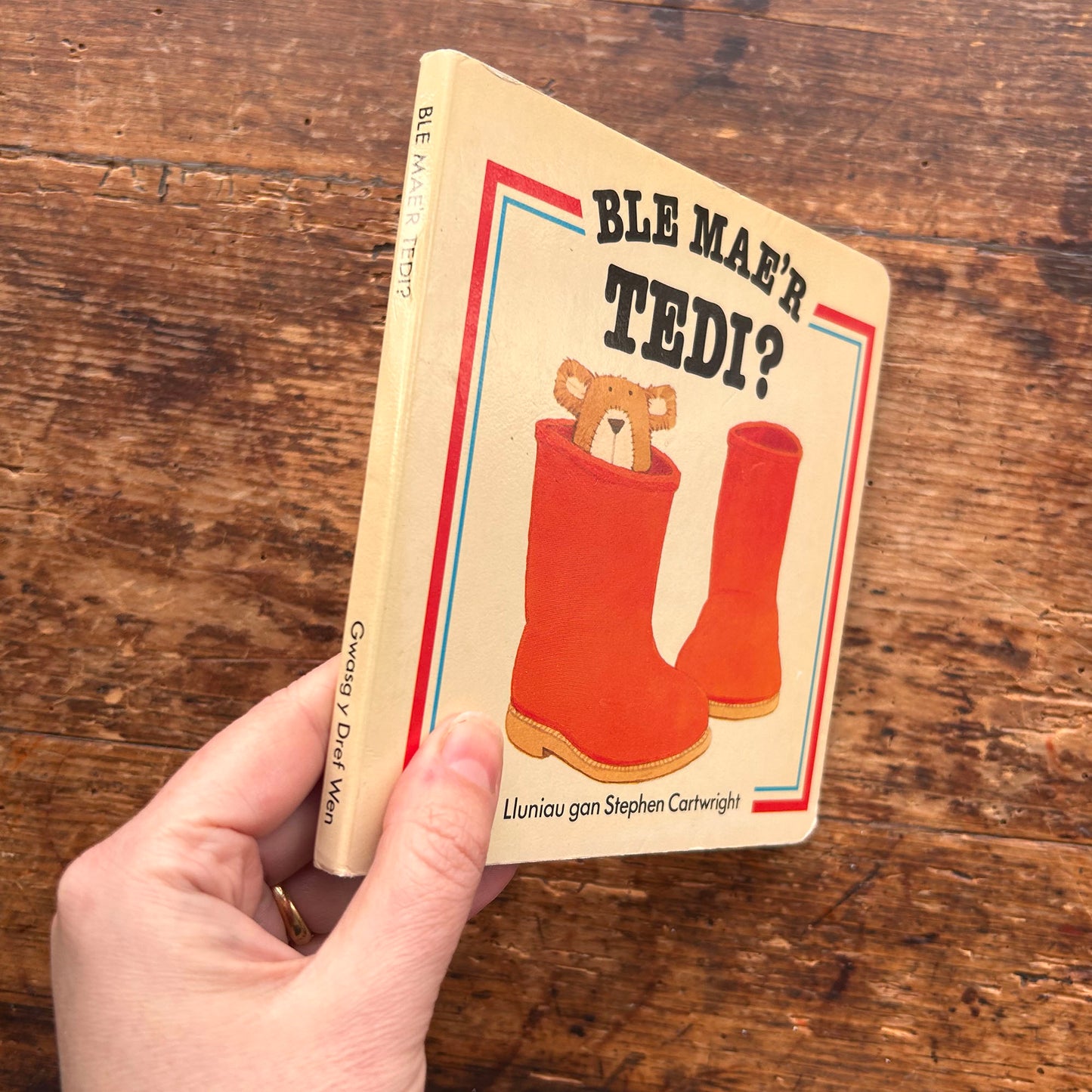Ble Mae'r Tedi? Stephen Cartwright 1985 (Preloved)