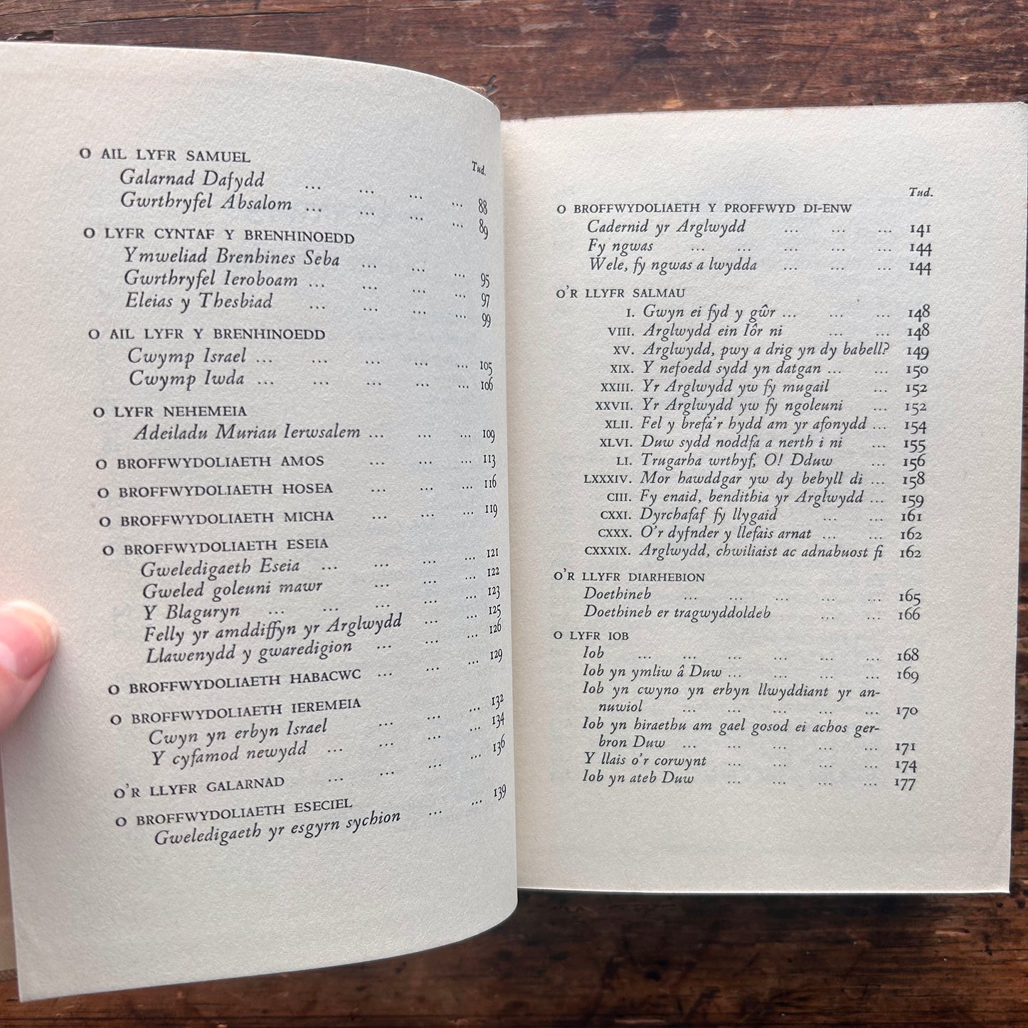 Blodeugerdd Feiblaidd - E. Tegla Davies - 1939 (Preloved)