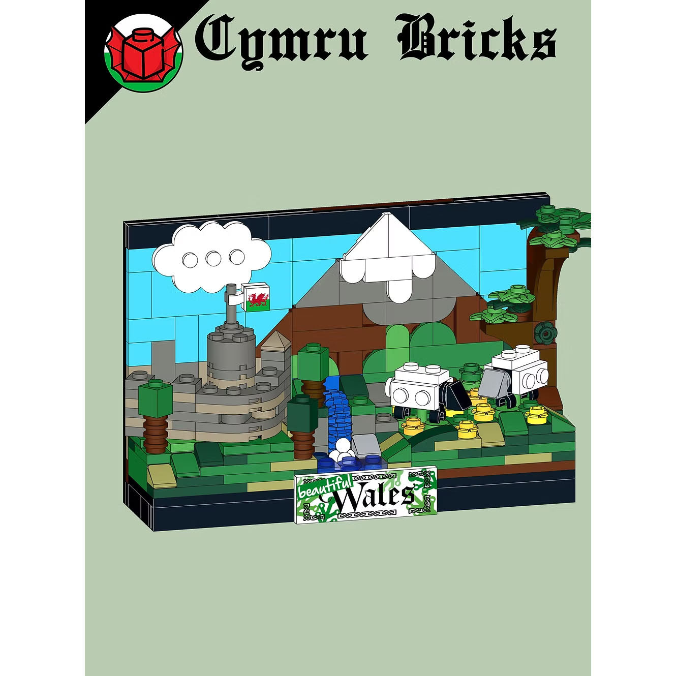 Set Brics - Cymru Brics - Adeiladu Eich Hun: Owain Glyndwr