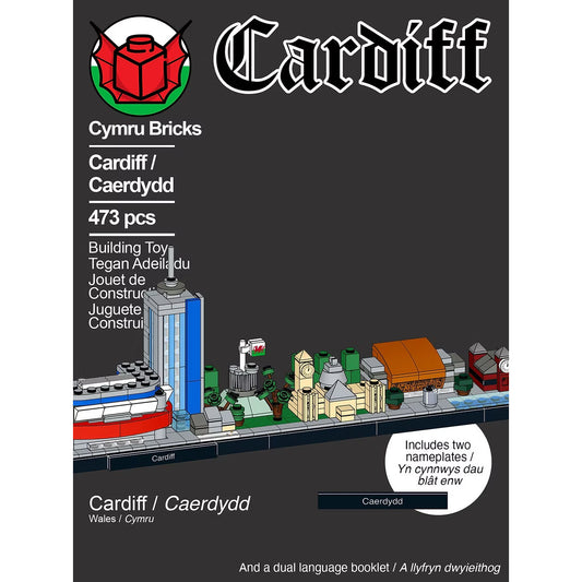 Brick Set - Cymru Bricks - Cardiff Skyline Model