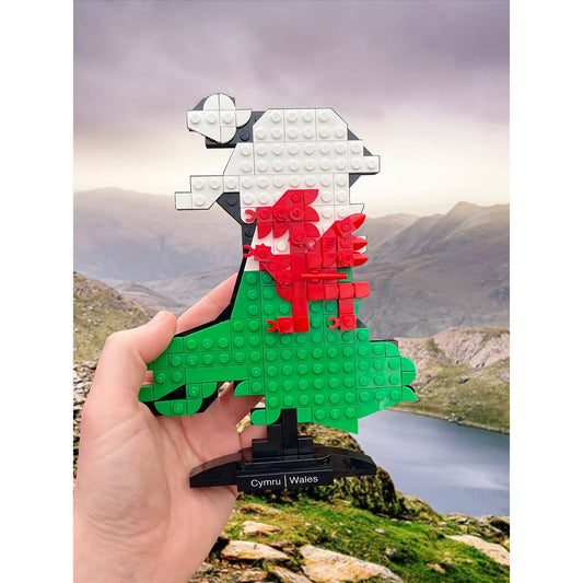 Brick Set - Cymru Bricks - Desktop Map of Wales / Cymru Model