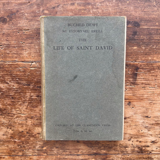 Buched Dewi - Ac Ystoryaeu Ereill - The Life of St. David - 1912 (Preloved)