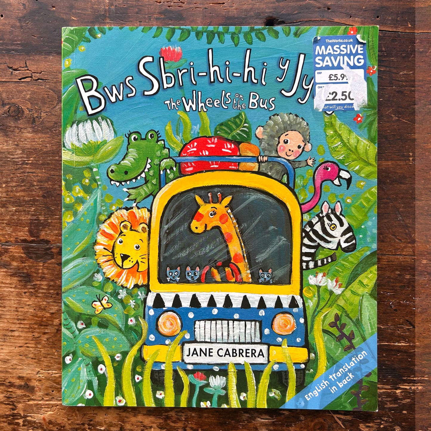 Bws Sbri-Hi-Hi y Jyngl / The Wheels on the Bus (Preloved)