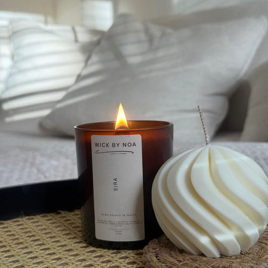 Candle - Wick by Noa - Amber Votive - Eira