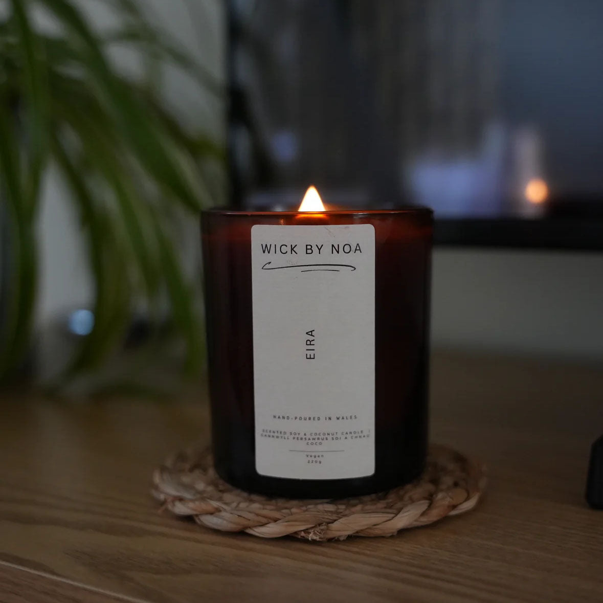 Candle - Wick by Noa - Amber Votive - Eira