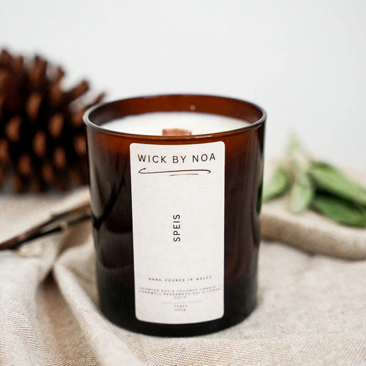 Candle - Wick by Noa - Amber Votive - Speis