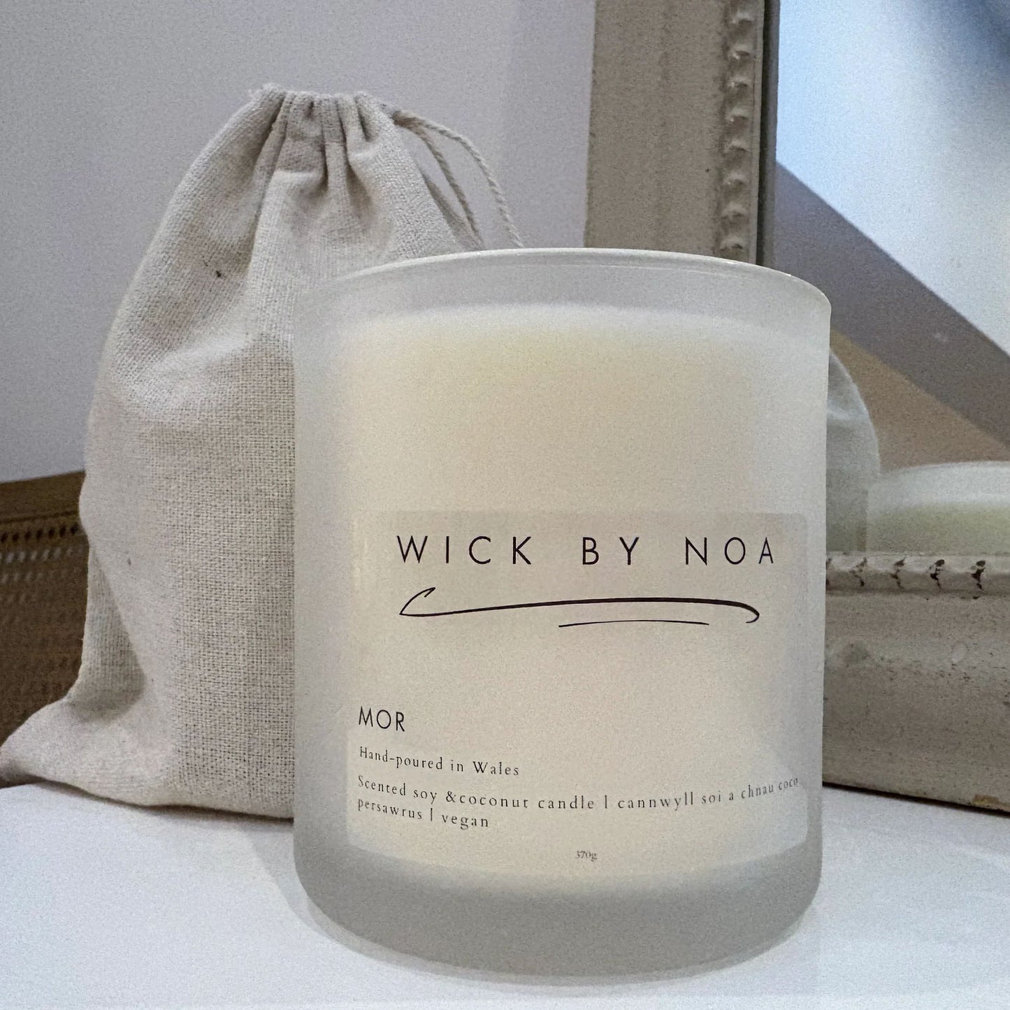 Candle - Wick by Noa - Mor - Large