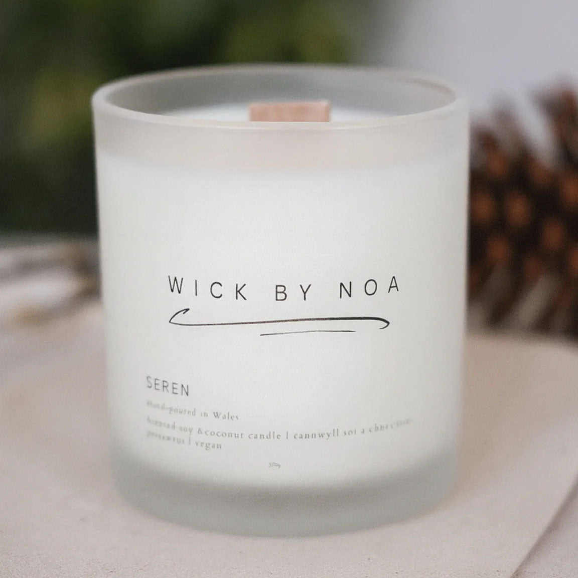 Candle - Wick by Noa - Seren - Large