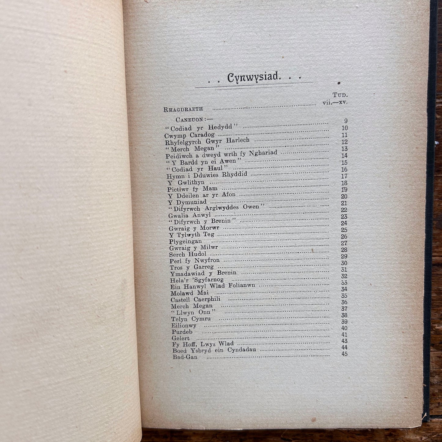 Caneuon Talhaiarn gyda Rhagdraeth - Anthropos - 1902? (Preloved)