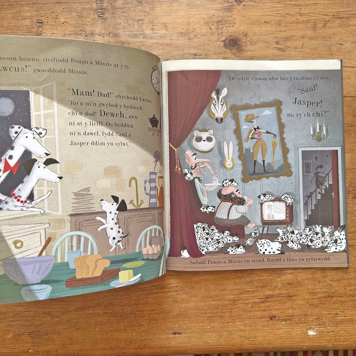Cant ac Un Dalmasiwn / 101 Dalmations (Preloved)