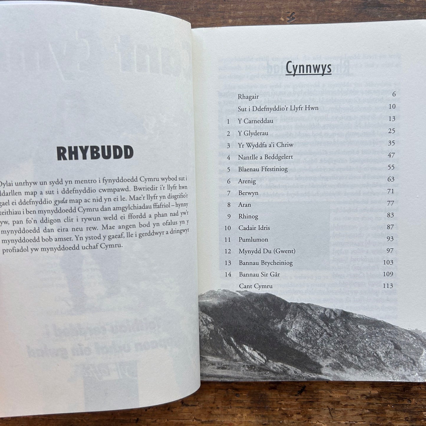 Cant Cyrmu - Walker's Guidebook - Dafydd Andrews - 1998 (Preloved)