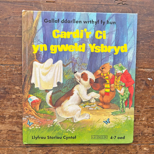 Cardi'r Ci Yn Gweld Ysbryd - Vintage Welsh Book 1986 (Preloved)