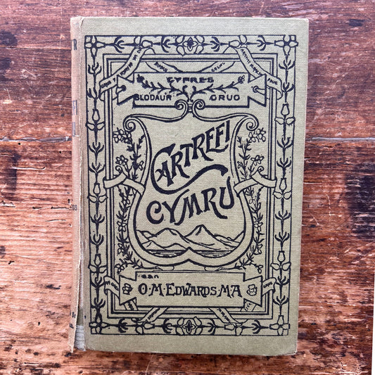Cartrefi Cymru - Owen M. Edwards 1896 - 1st edition (Preloved)