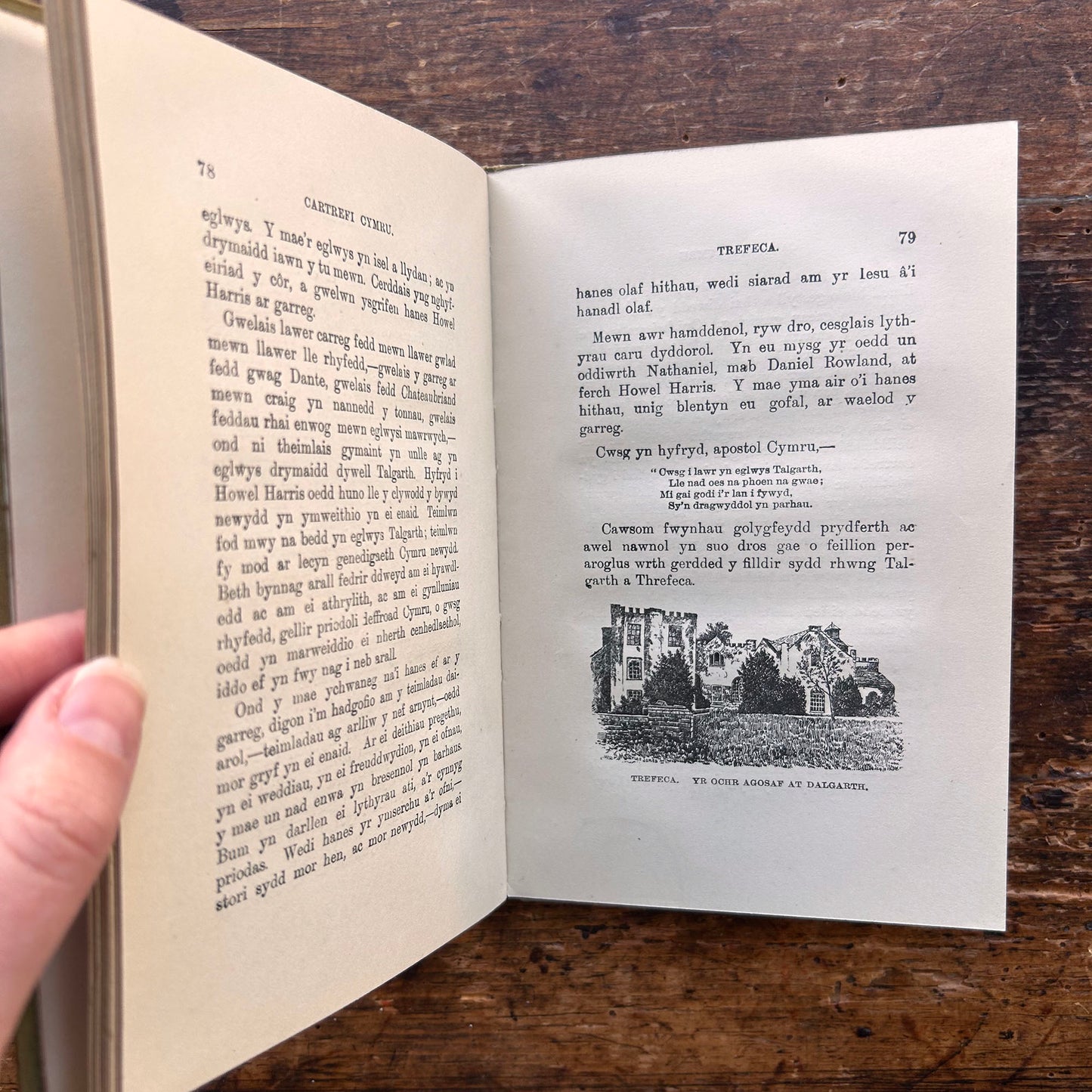 Cartrefi Cymru - Owen M. Edwards 1896 - 1st edition (Preloved)