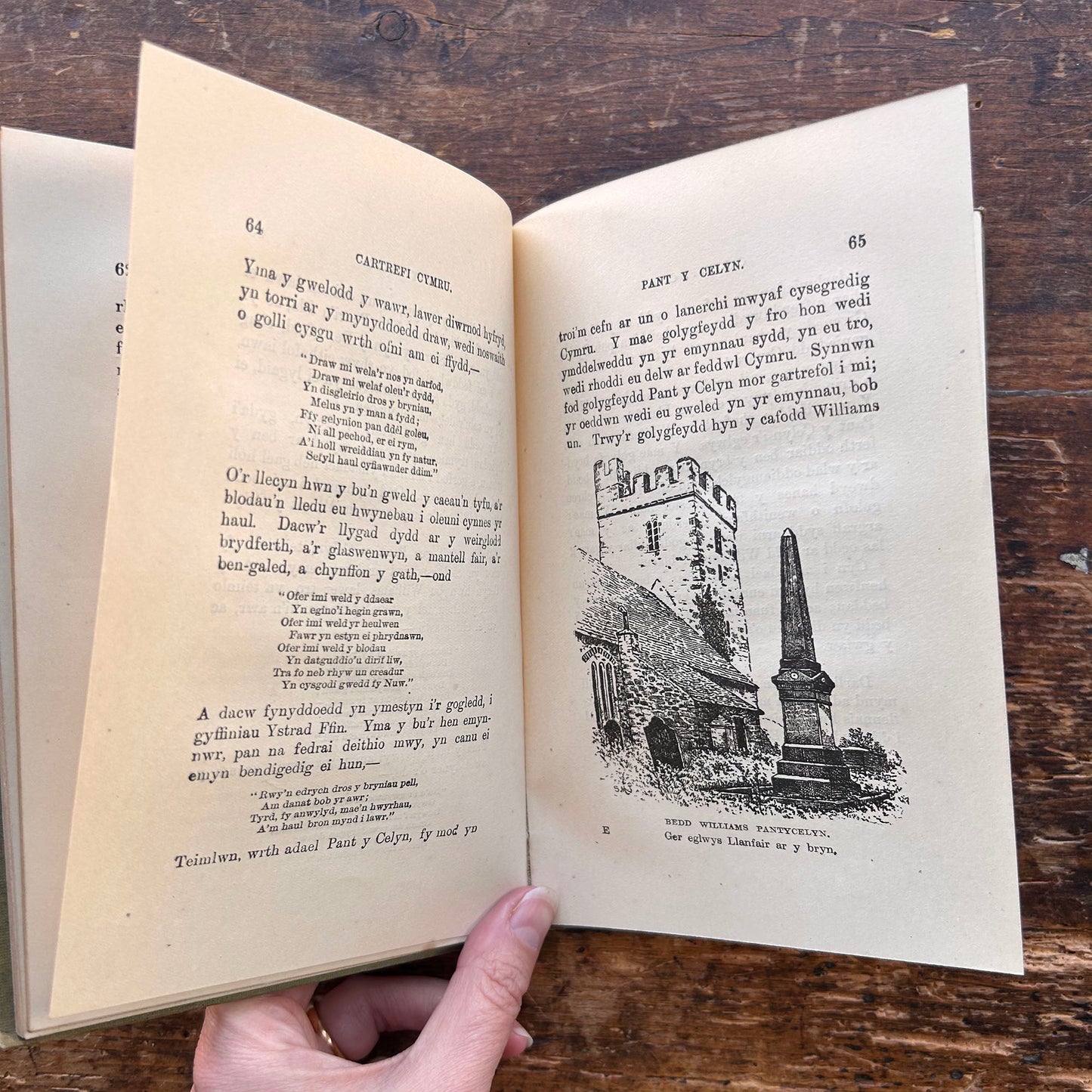 Cartrefi Cymru - Owen M. Edwards 1896 - 1st edition (Preloved)