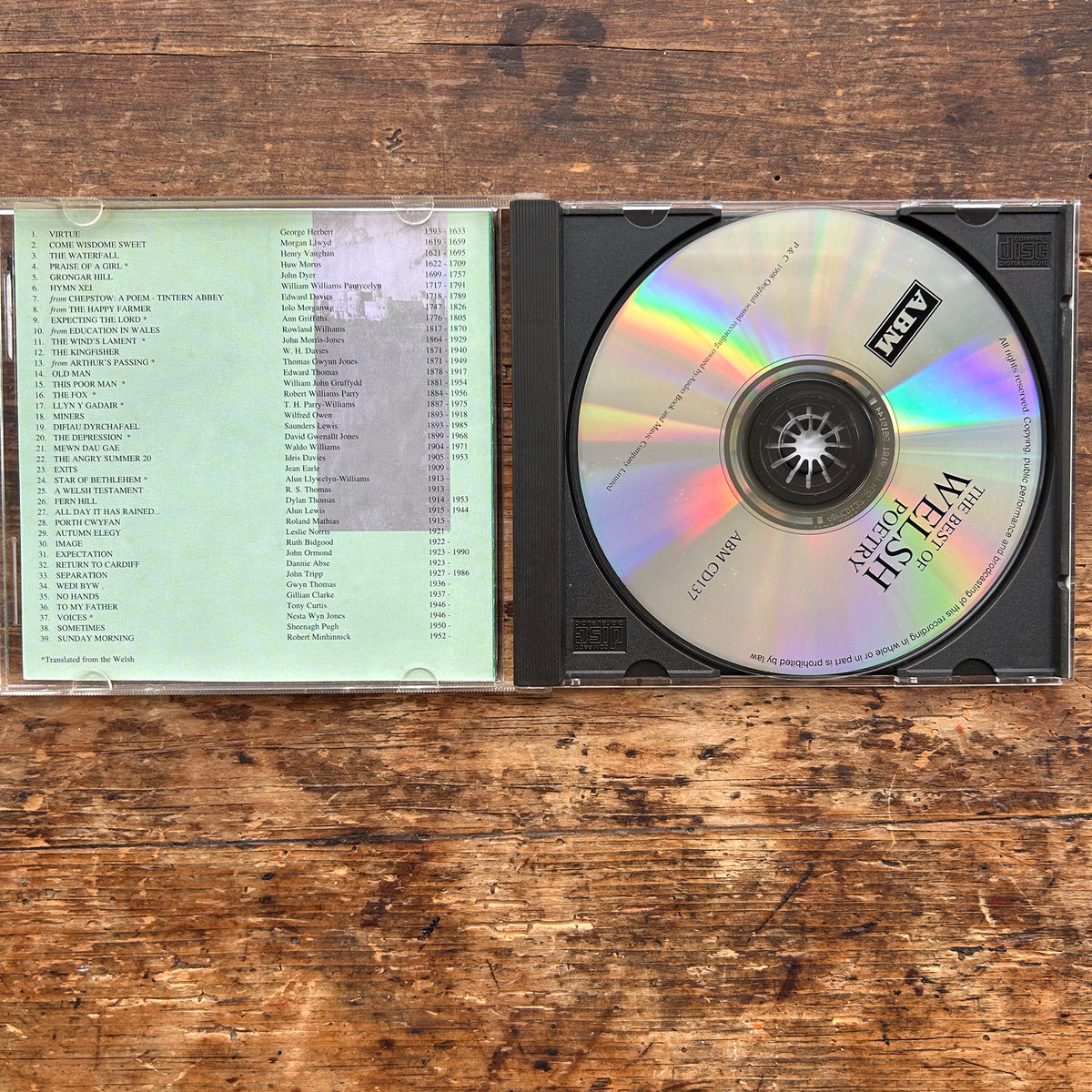CD - Tir - Caneuon Cymraeg - Cerys Matthews (Preloved)