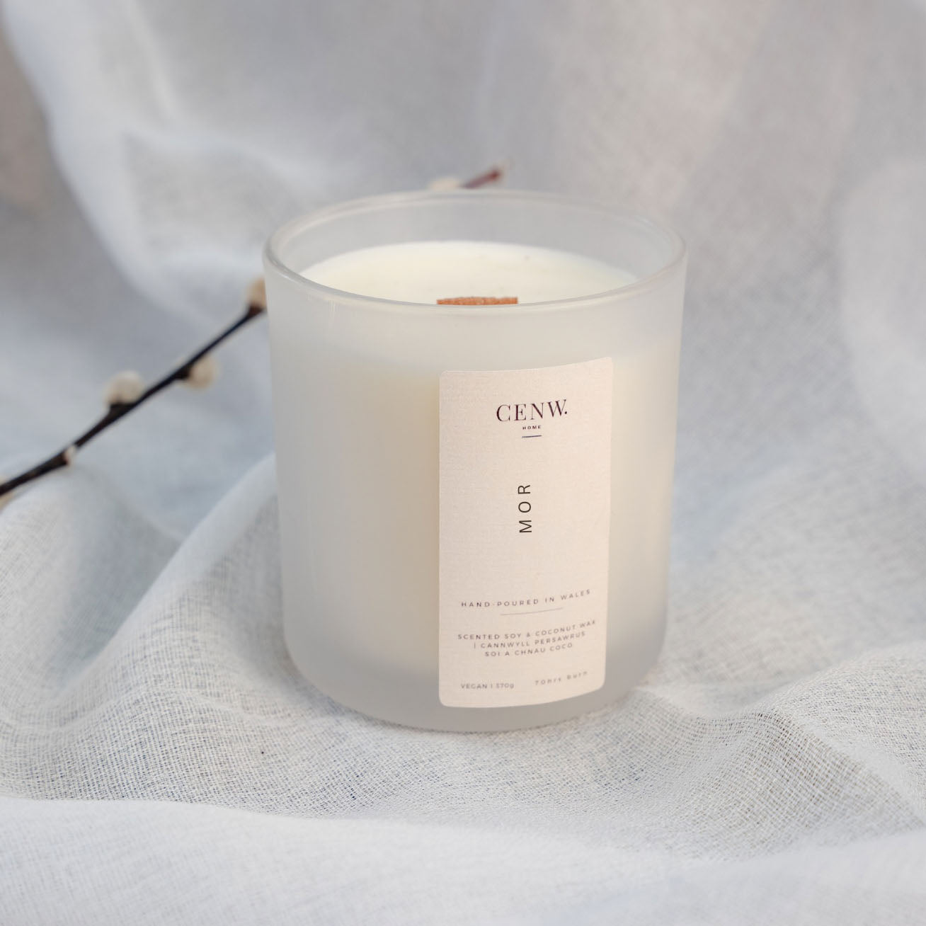 Candle - Cenw - Mor / Sea - Large