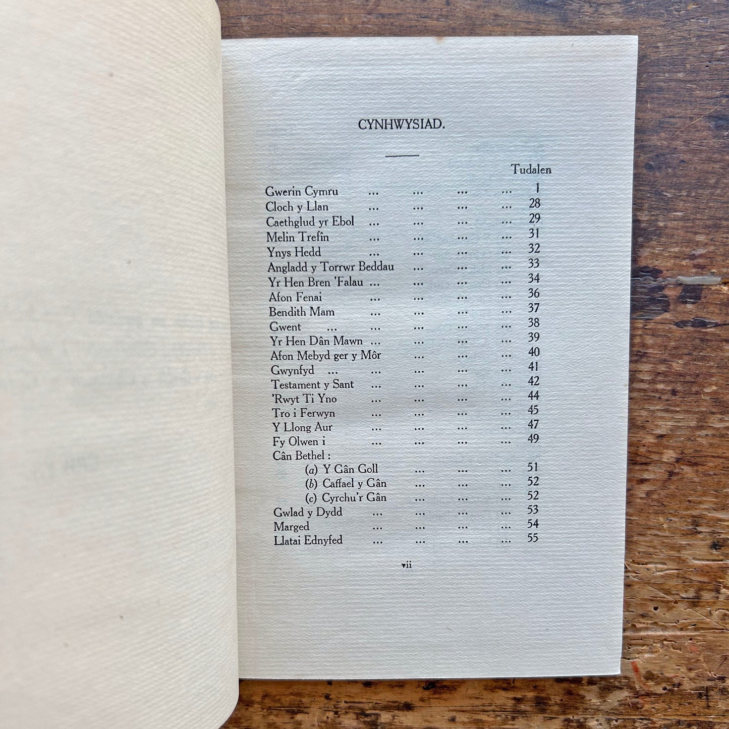 Cerddi Crwys - Welsh Folk Songs 1920 (Preloved)
