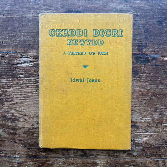 Cerddi Digri Newydd - A Phethau o'r Fath - Idwal Jones 1943 (Preloved)