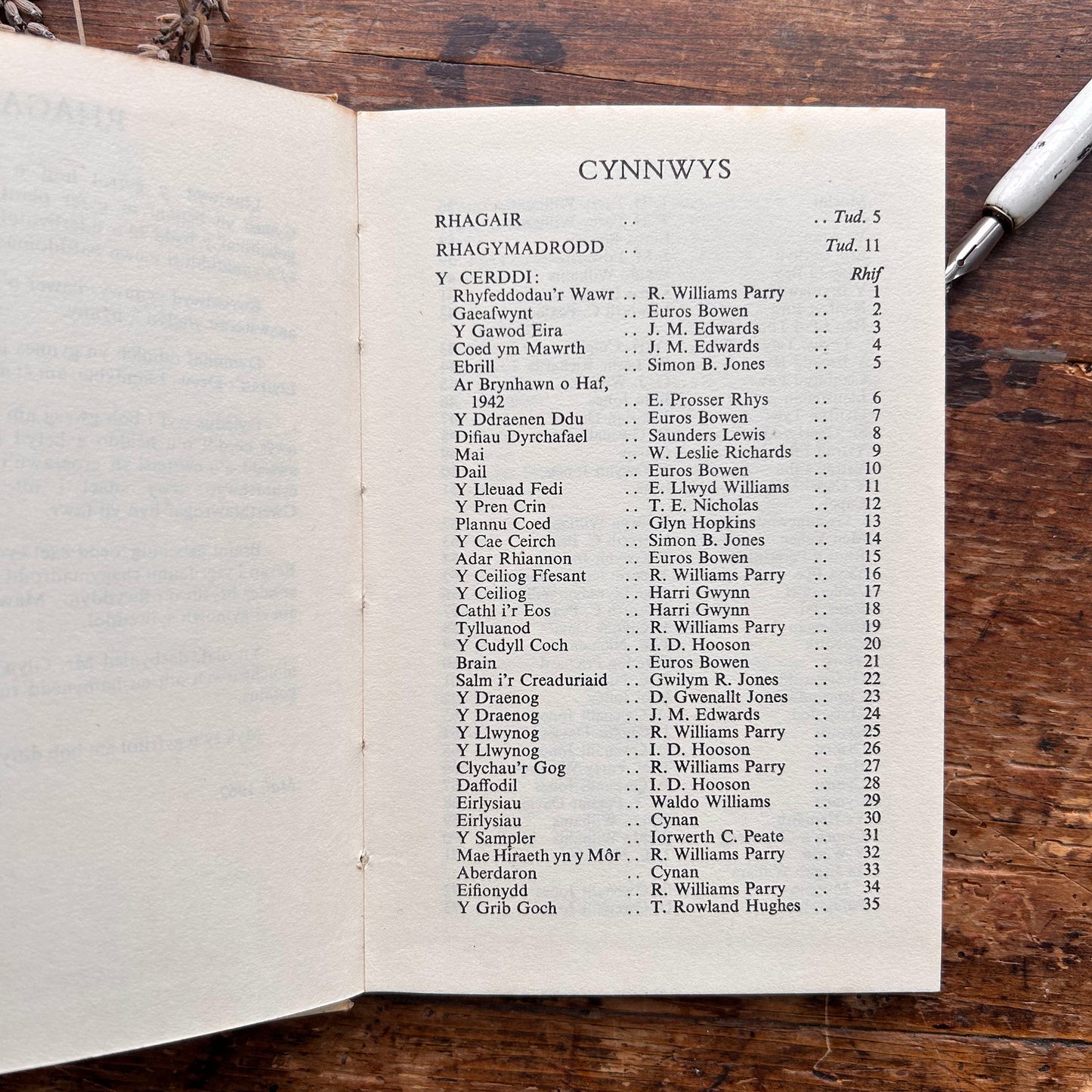 Cerddi Diweddar Cymru - H. Meurig Evans 1964 (Preloved)