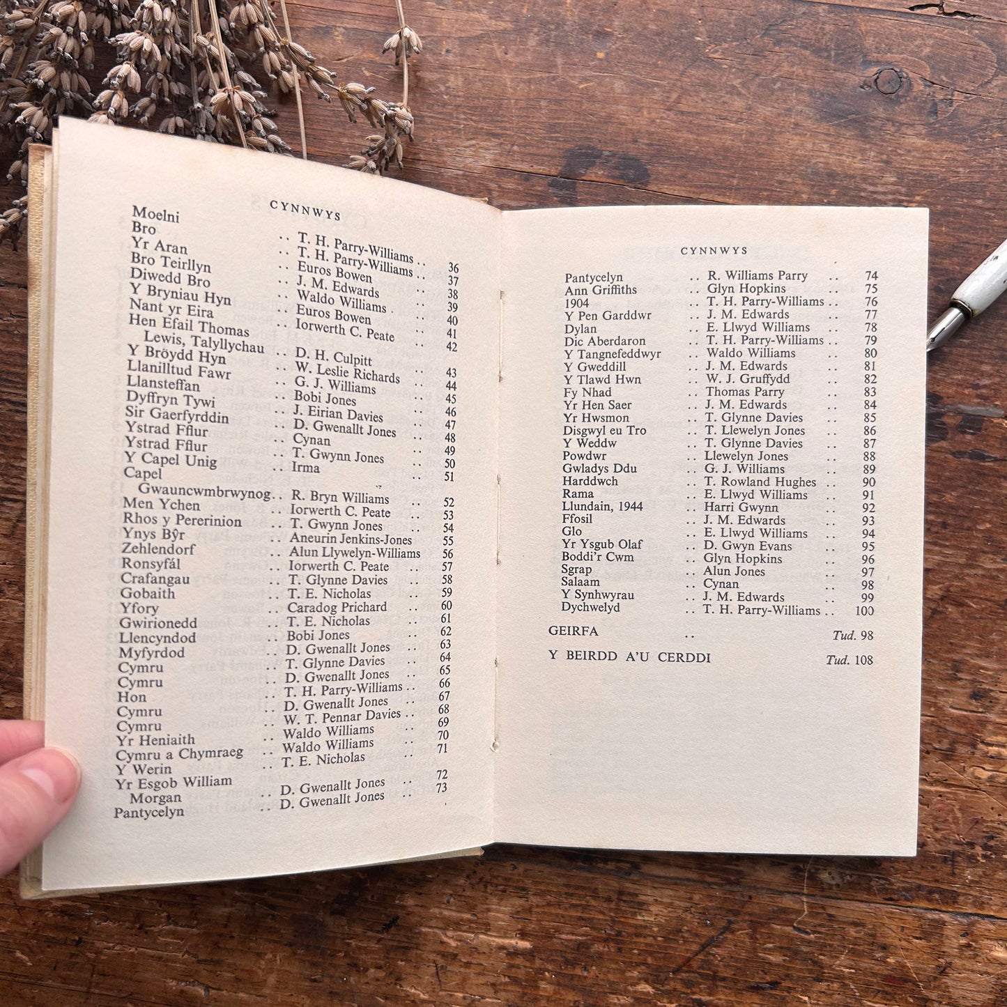 Cerddi Diweddar Cymru - H. Meurig Evans 1964 (Preloved)