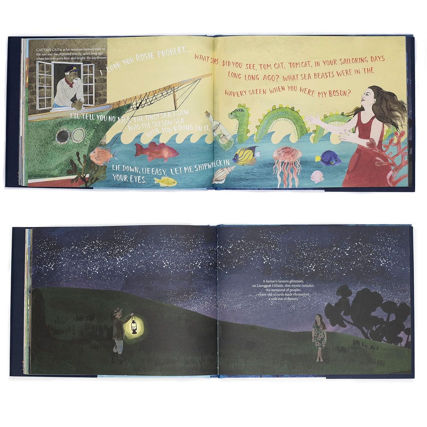 Cerys Matthews' Under Milk Wood : An Illustrated Retelling Dylan Thomas