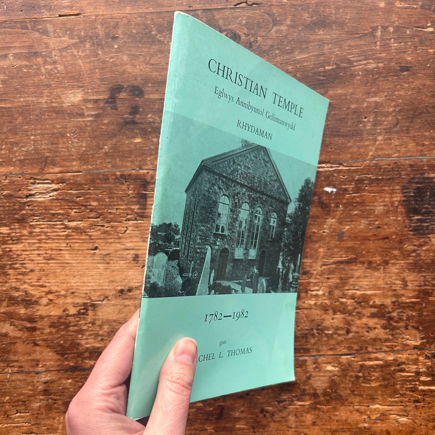 Christian Temple - Eglwys Annibynnol Gellimanwydd Rhydaman 1782-1982 - Rachel L. Thomas (Preloved)