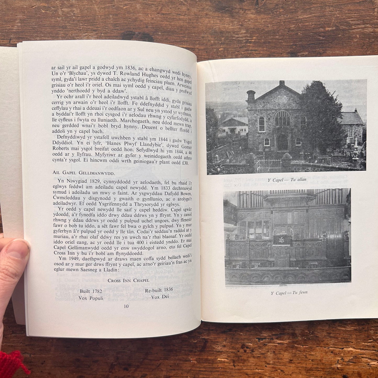 Christian Temple - Eglwys Annibynnol Gellimanwydd Rhydaman 1782-1982 - Rachel L. Thomas (Preloved)