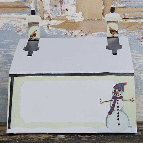 3D Card / Decoration - Christmas Cottage - No. 25