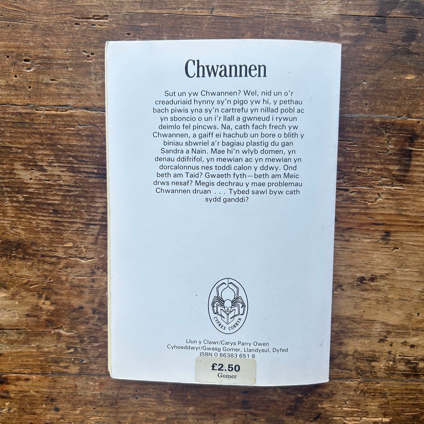 Chwannen - Emily Huws (Preloved)
