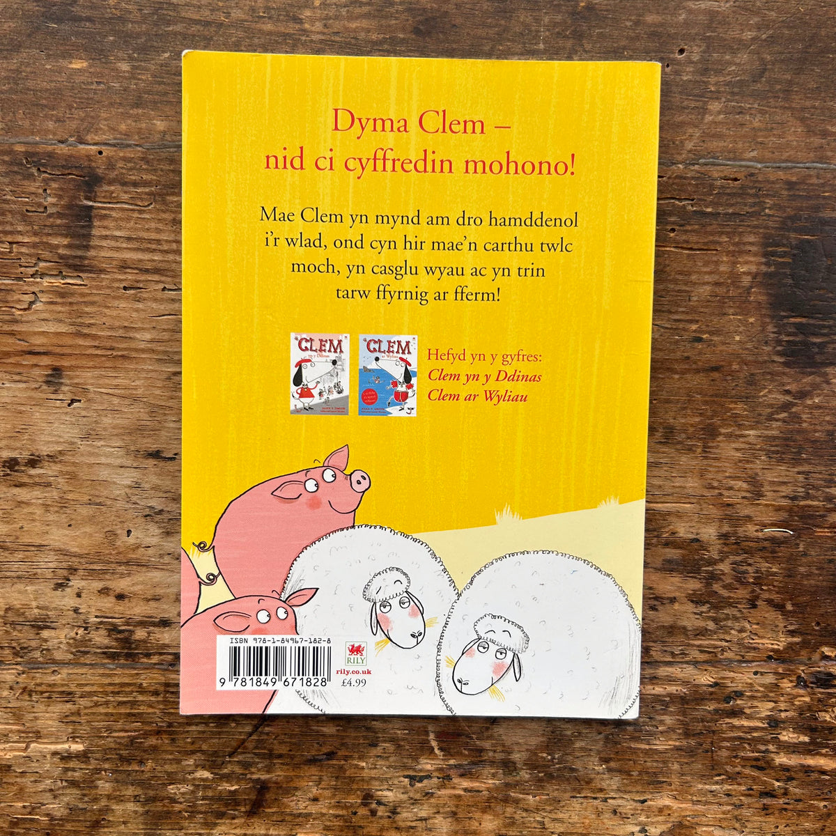 Clem ar y Fferm - Alex T. Smith (Preloved)