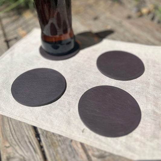 Coaster - Welsh Slate - Circle / Plain