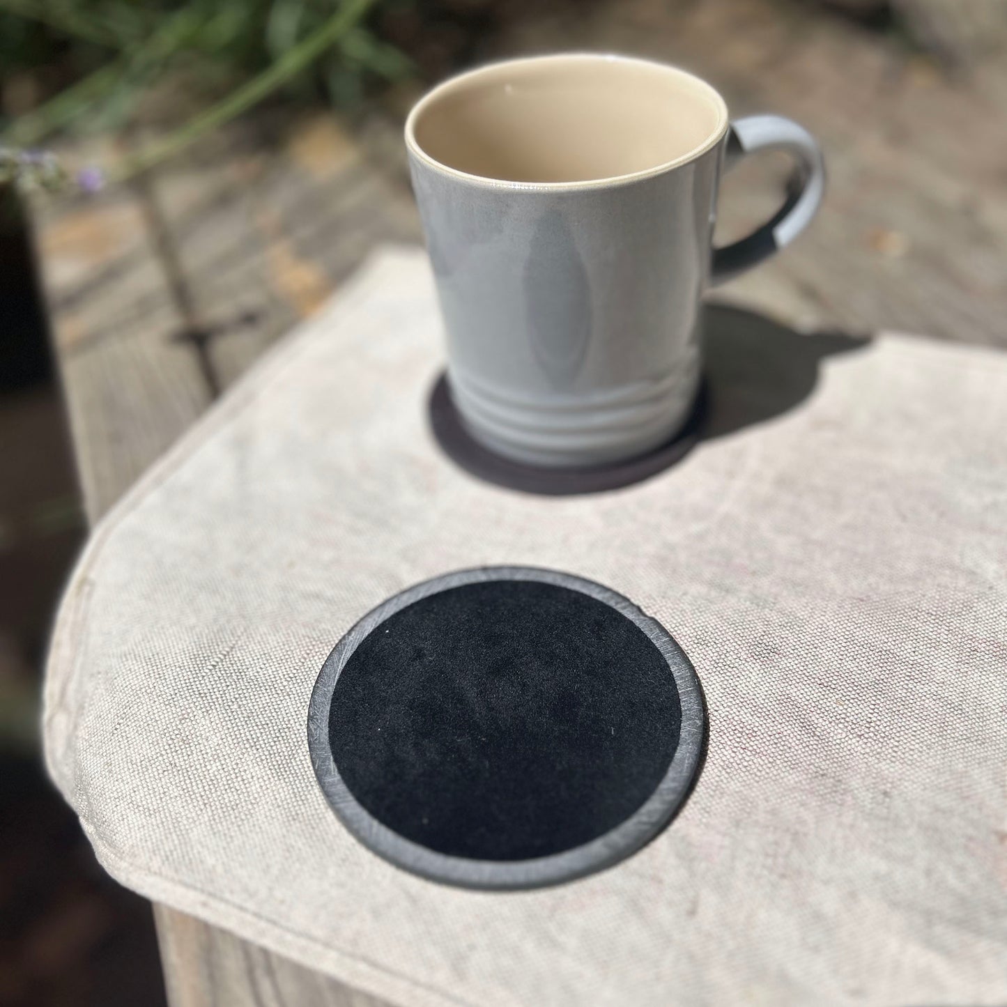 Coaster - Welsh Slate - Cuppa / Cup of Tea / Paned