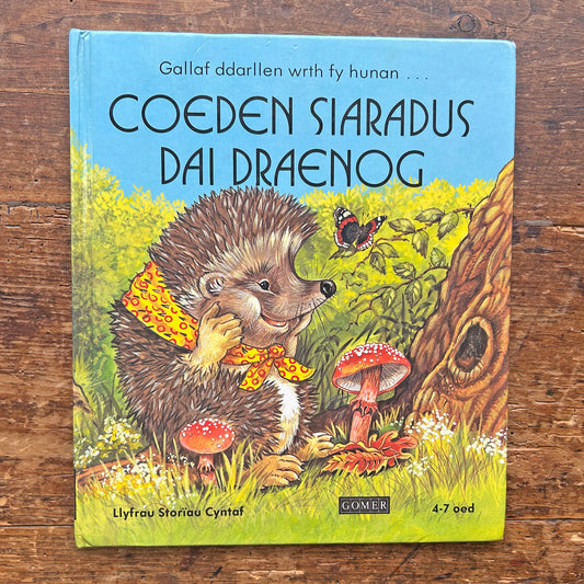 Coeden siaradus Dai Draenog - Vintage Welsh Book 1985 (Preloved)