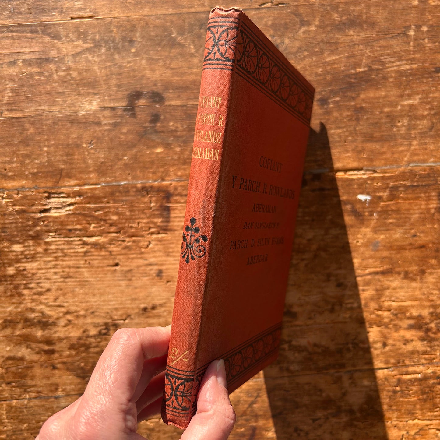 Cofiant y Parch. R. Rowlands Aberaman - D. Silyn Evans 1892 (Preloved)