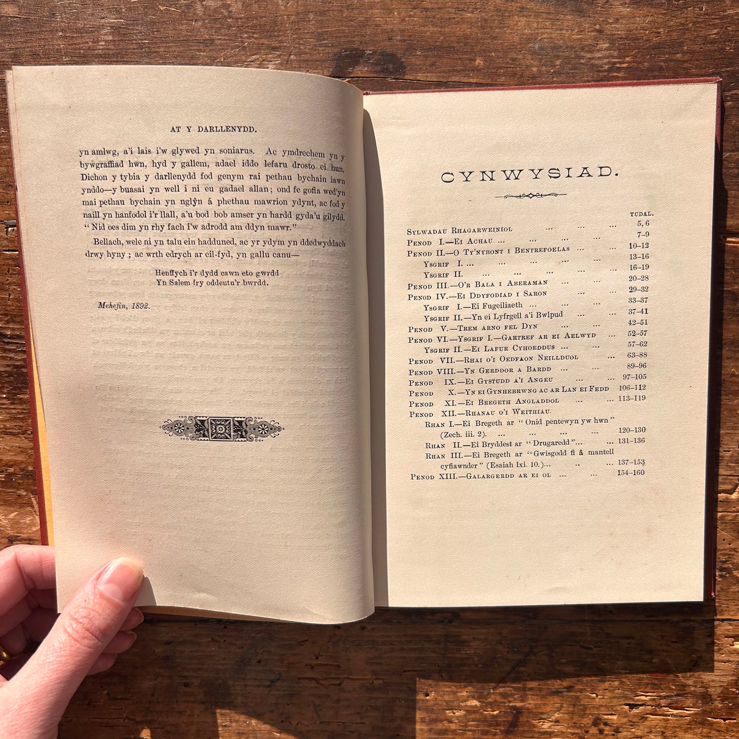 Cofiant y Parch. R. Rowlands Aberaman - D. Silyn Evans 1892 (Preloved)