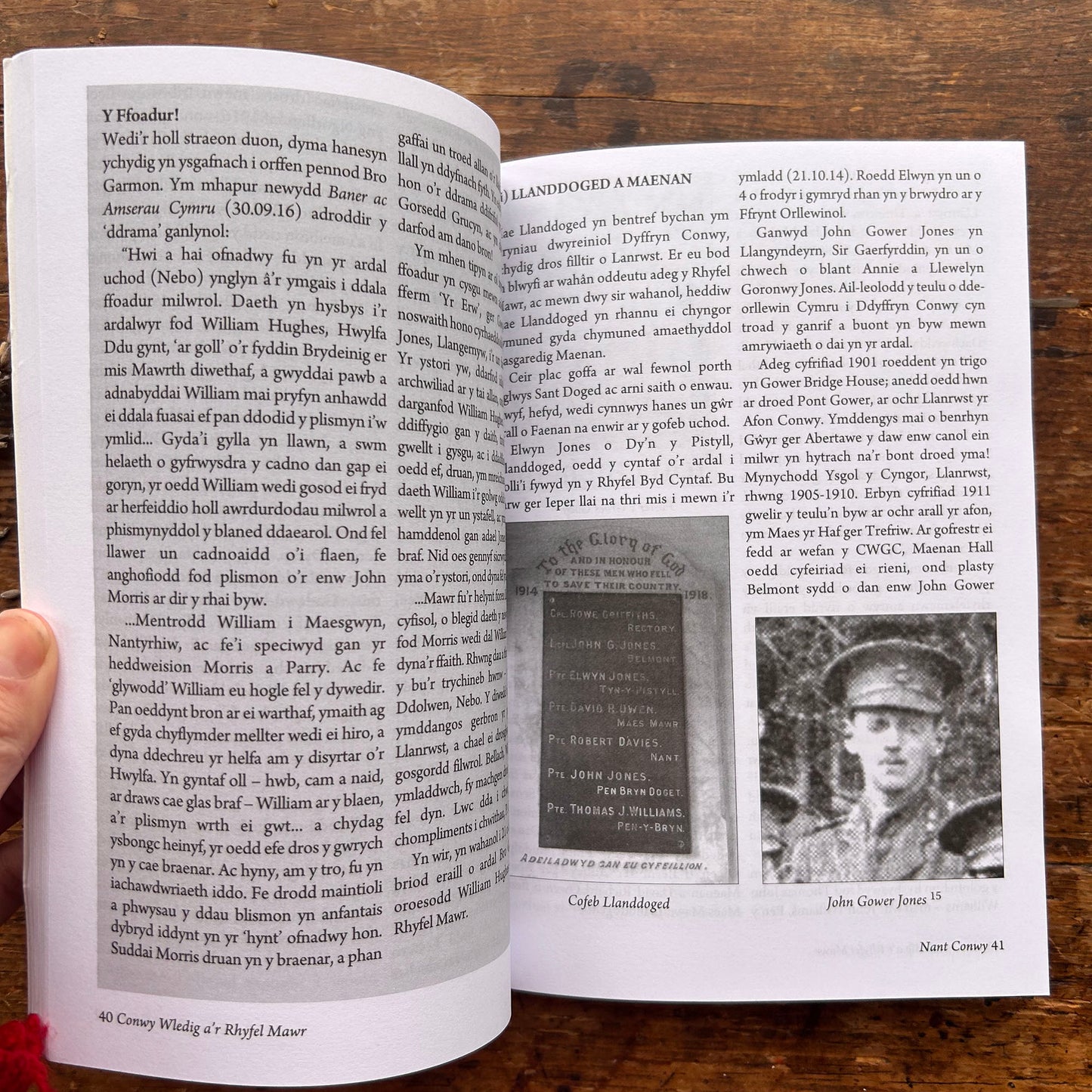 Conwy Wledig A'r Rhyfel Mawr - Eryl Prys Jones- 2017 (Preloved)