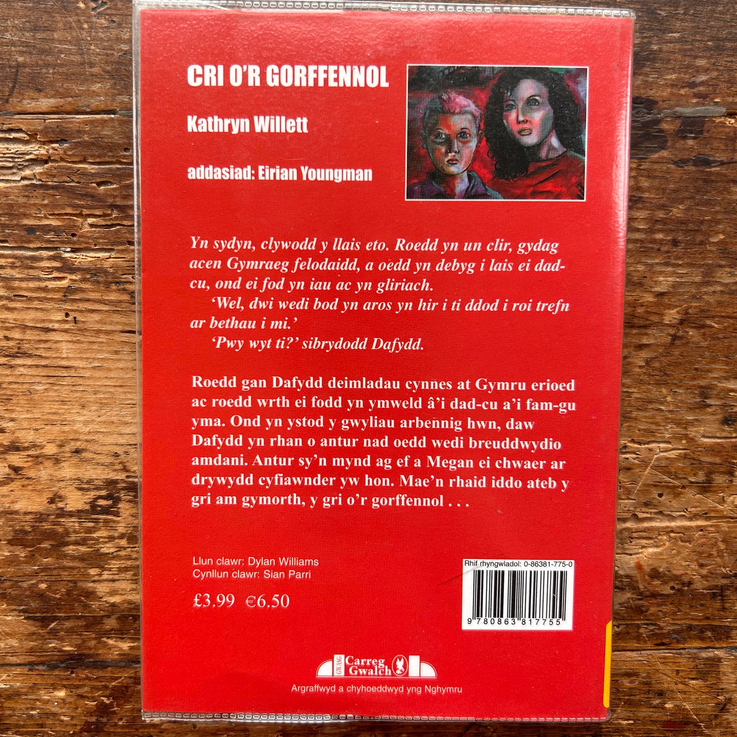 Cri o'r Gorffennol - Katherine Willet - 2002 (Preloved)